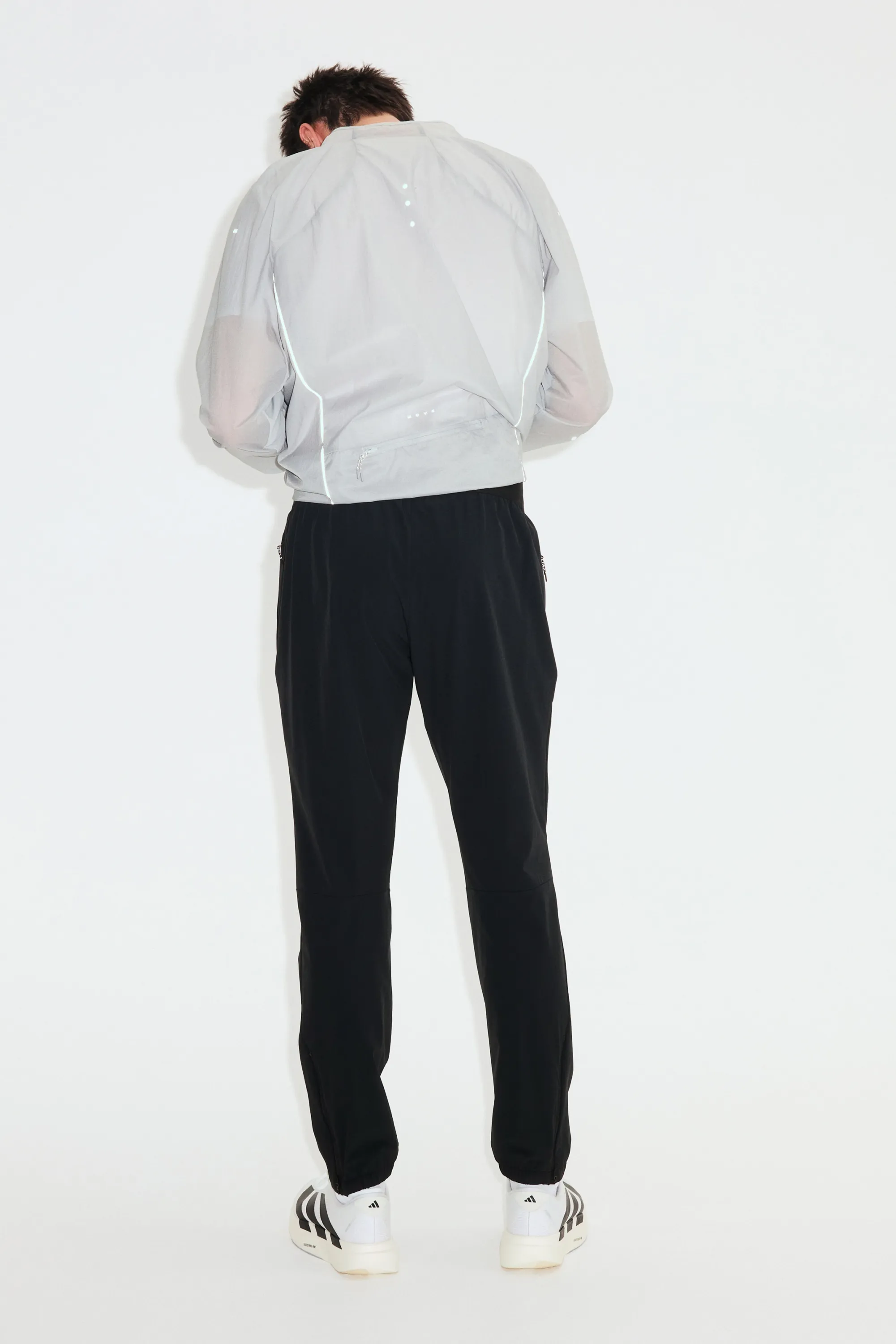Pantalon de running déperlant et léger - Noir