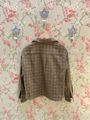 Nouveau ! POMANDÈRE Chemise À Carreaux 9279 Moutarde — photo 2