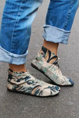 Bottines Tabi COBA - Vague Hokusai — photo 2
