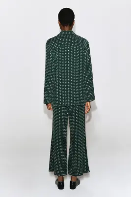 CHEMISE À IMPRIMÉ GÉOMÉTRIQUE - VERT / IMPRIMÉ — photo 4