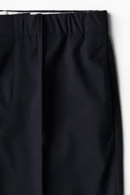 Pantalon effilé Relaxed Fit - Bleu marine — photo 2