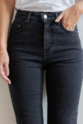 Mom jean Camila - noir — photo 3