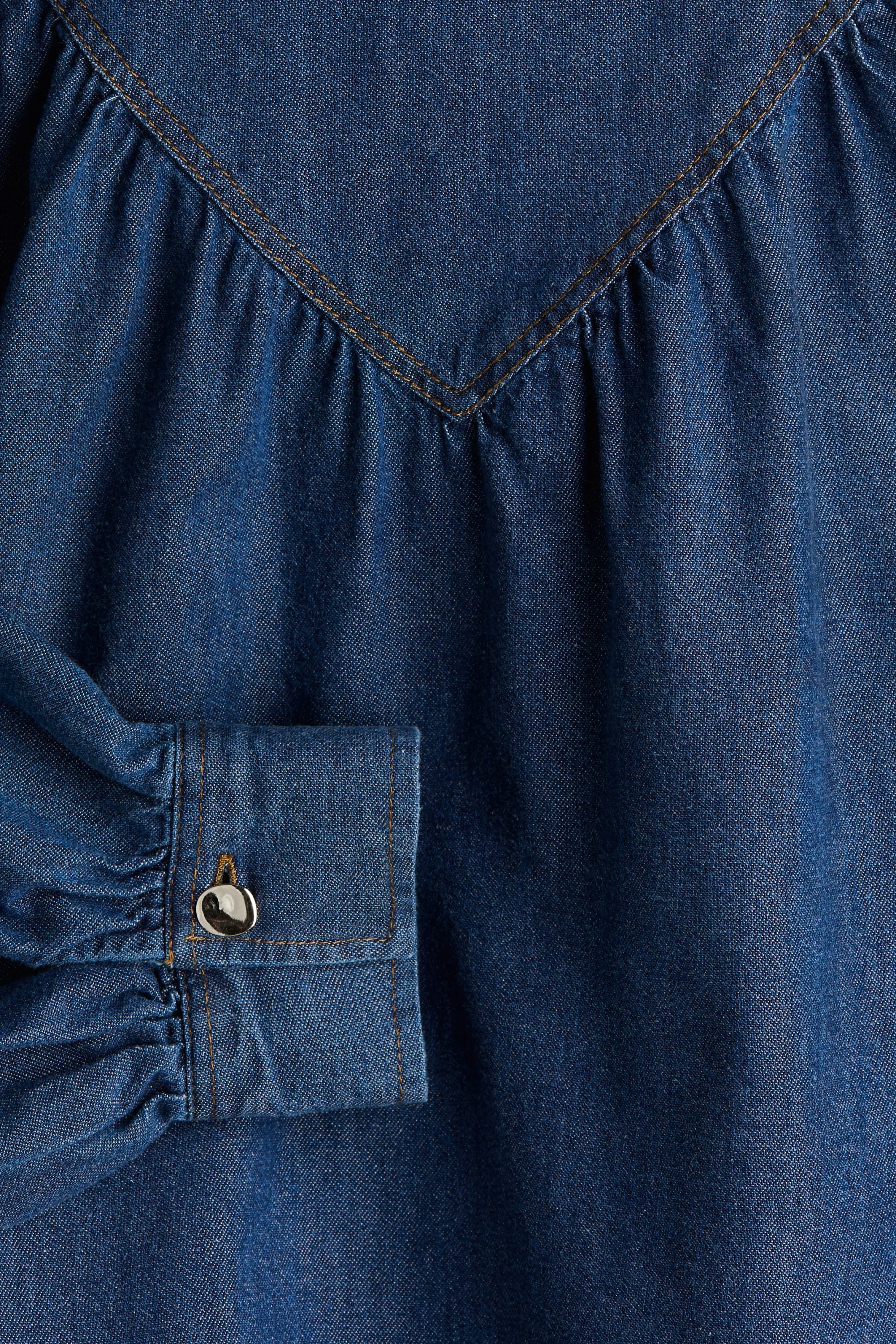 Denim blouse - Bleu denim