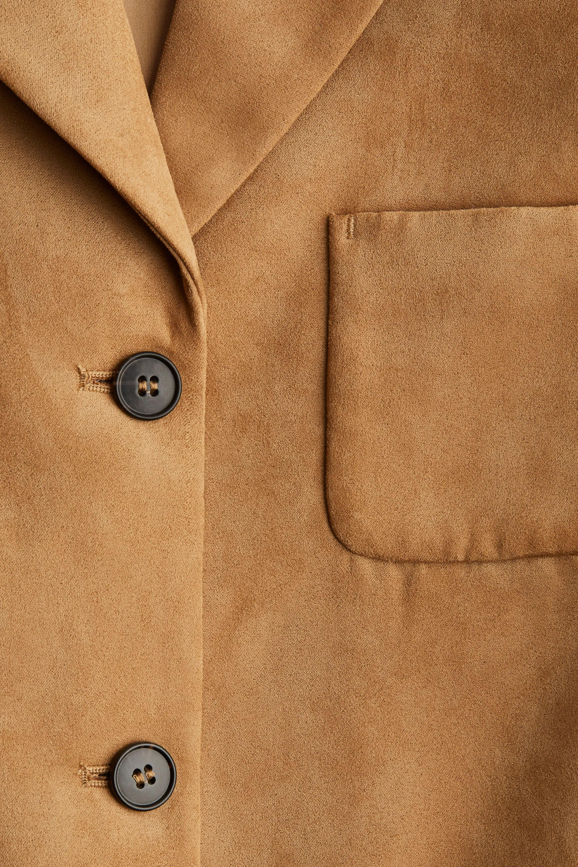 Blazer à fermeture droite - Beige