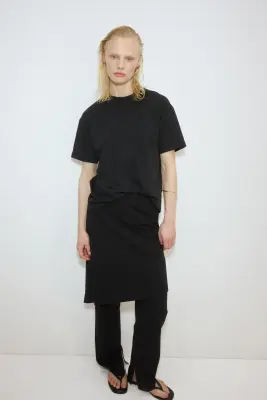 T-shirt Cooling Relaxed Fit - Noir — photo 2