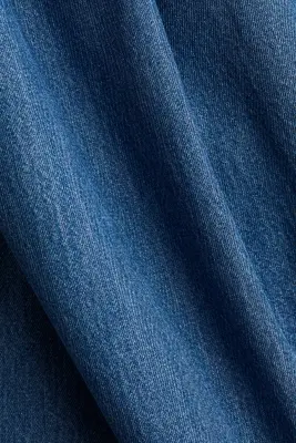 Robe maxi en denim - Bleu denim — photo 4
