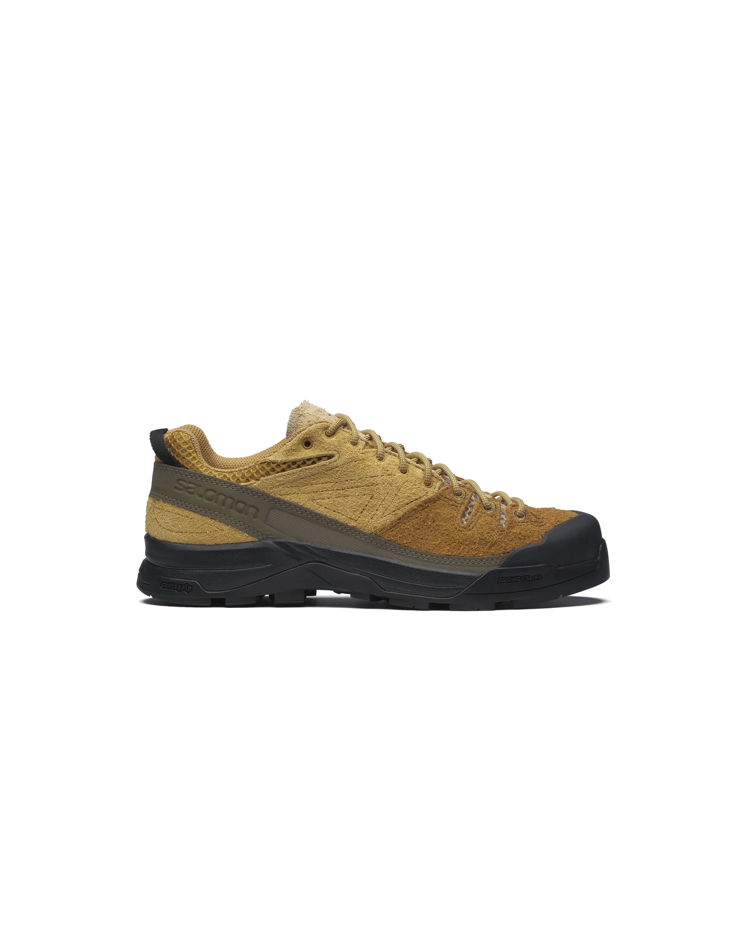X ALP Suede Bronze Brown Wood Trush