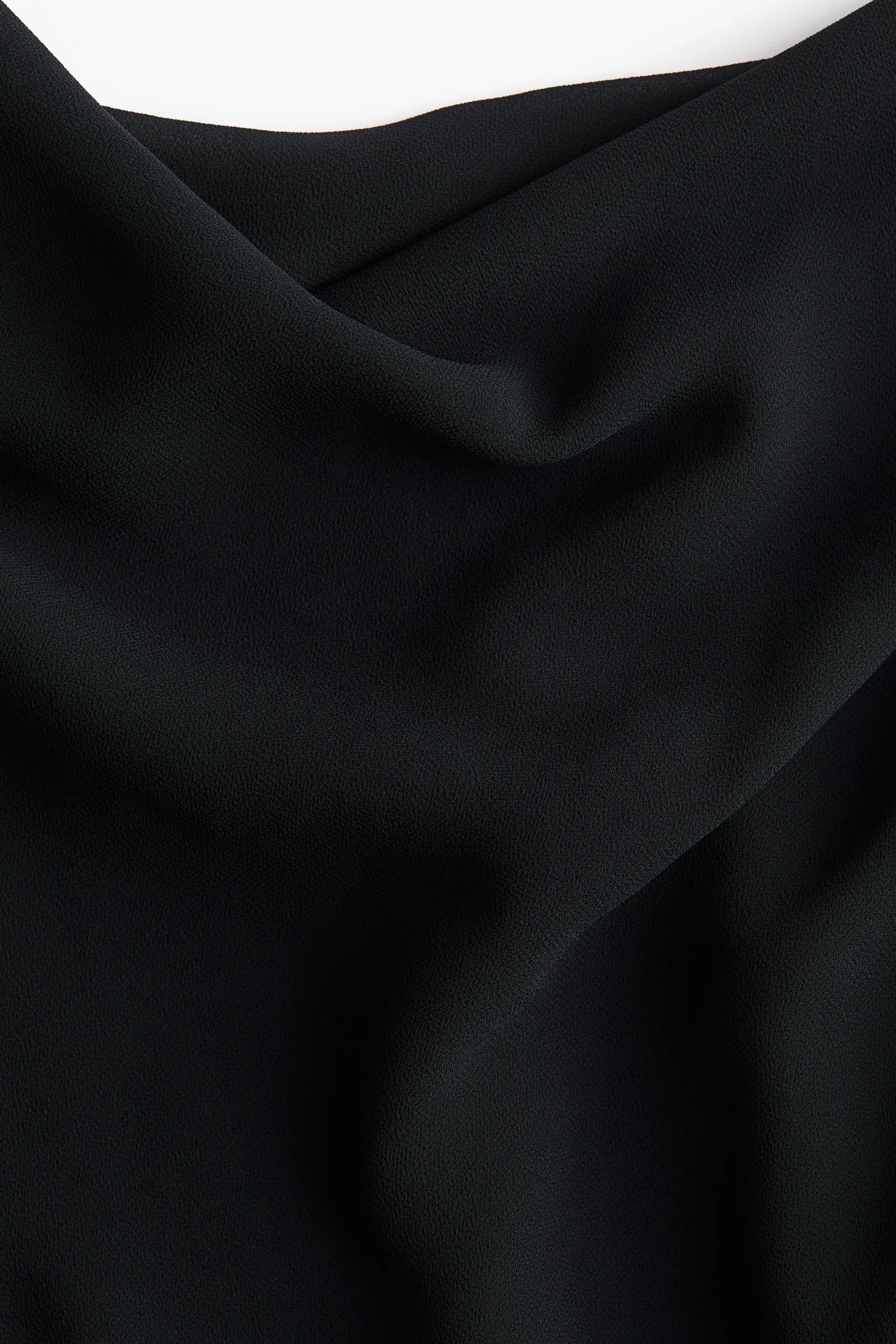 Robe à encolure bénitier - Noir