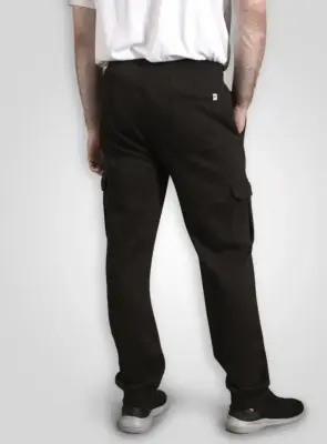 DUKE JOGGING CARGO GRANDE LONGUEUR Noir — photo 3