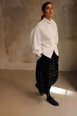 Eleph – Penny Skirt C10.01.05.04 – Black Shine — photo 2