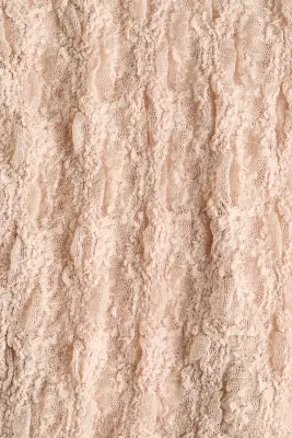 Top à bretelles fines avec dentelle - Beige — photo 4