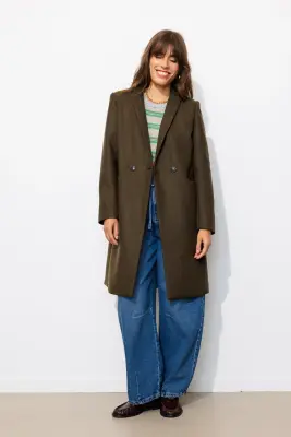 GISELE Manteau en laine Femme — photo 3
