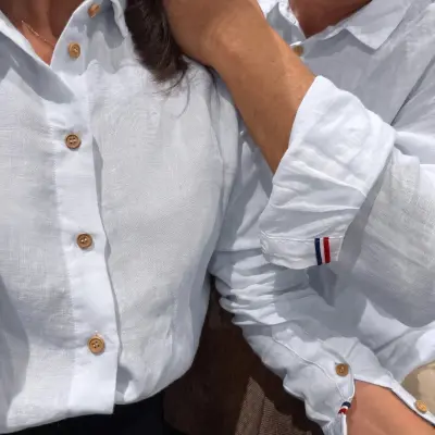 Chemise Constance Homme Ciel — photo 3