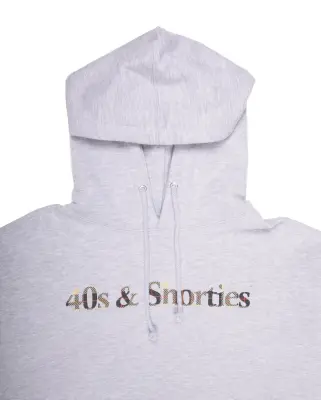 Big Ben Text Logo Hoodie Heather Grey — photo 2