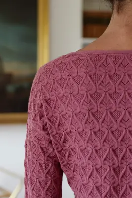 Ninon Knit Sweater - Pink wood — photo 4