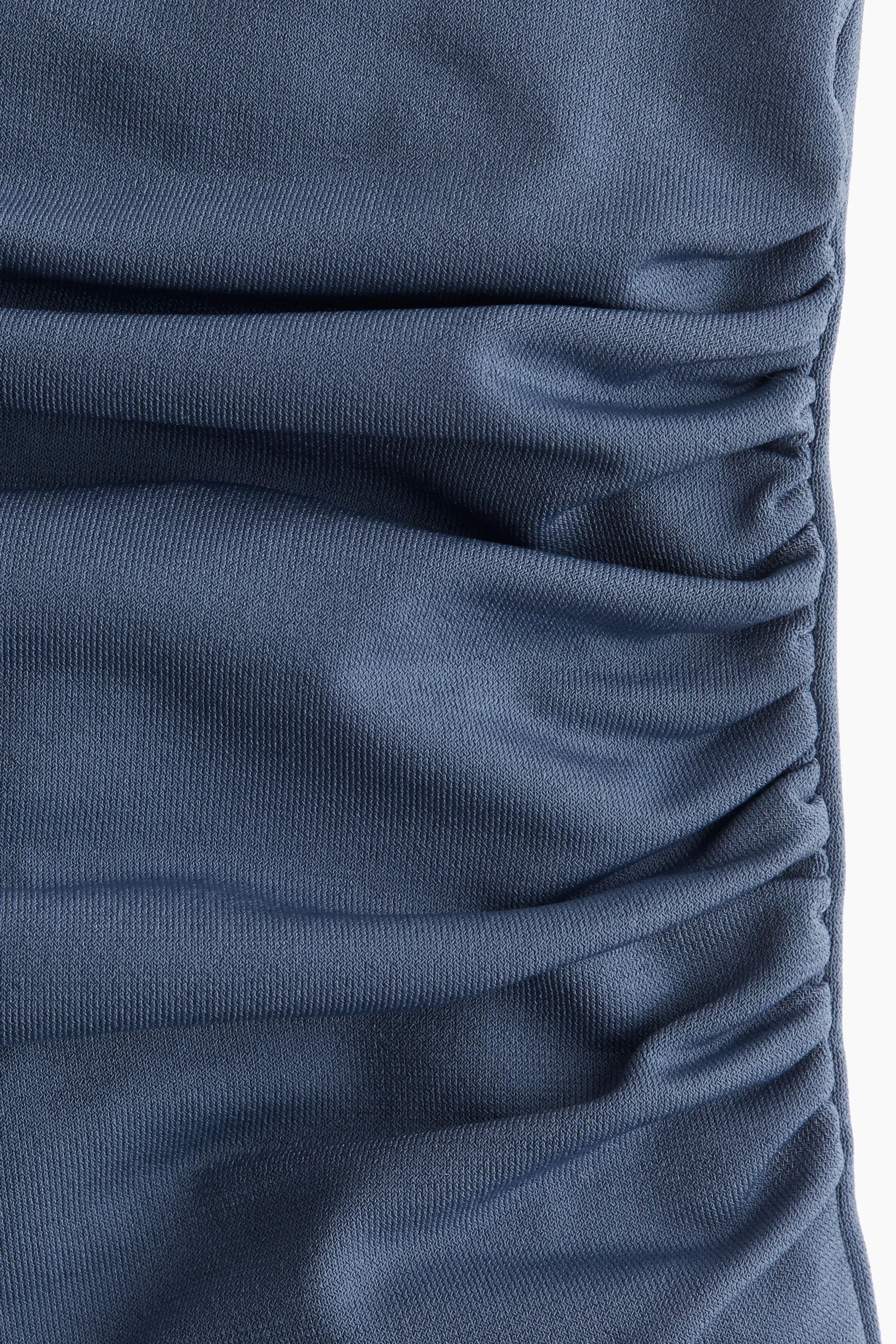 Top asymétrique - Bleu ancien