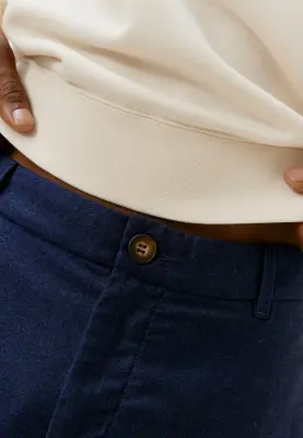 Le pantalon en flanelle (ancienne génération) - Bleu marine — photo 4