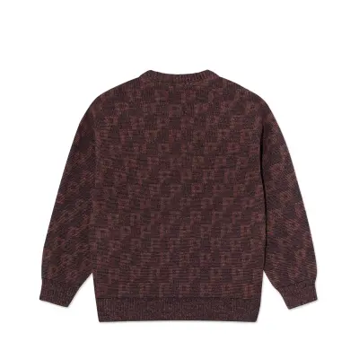 pull Polar george sweater – P patern navy/orange — photo 2
