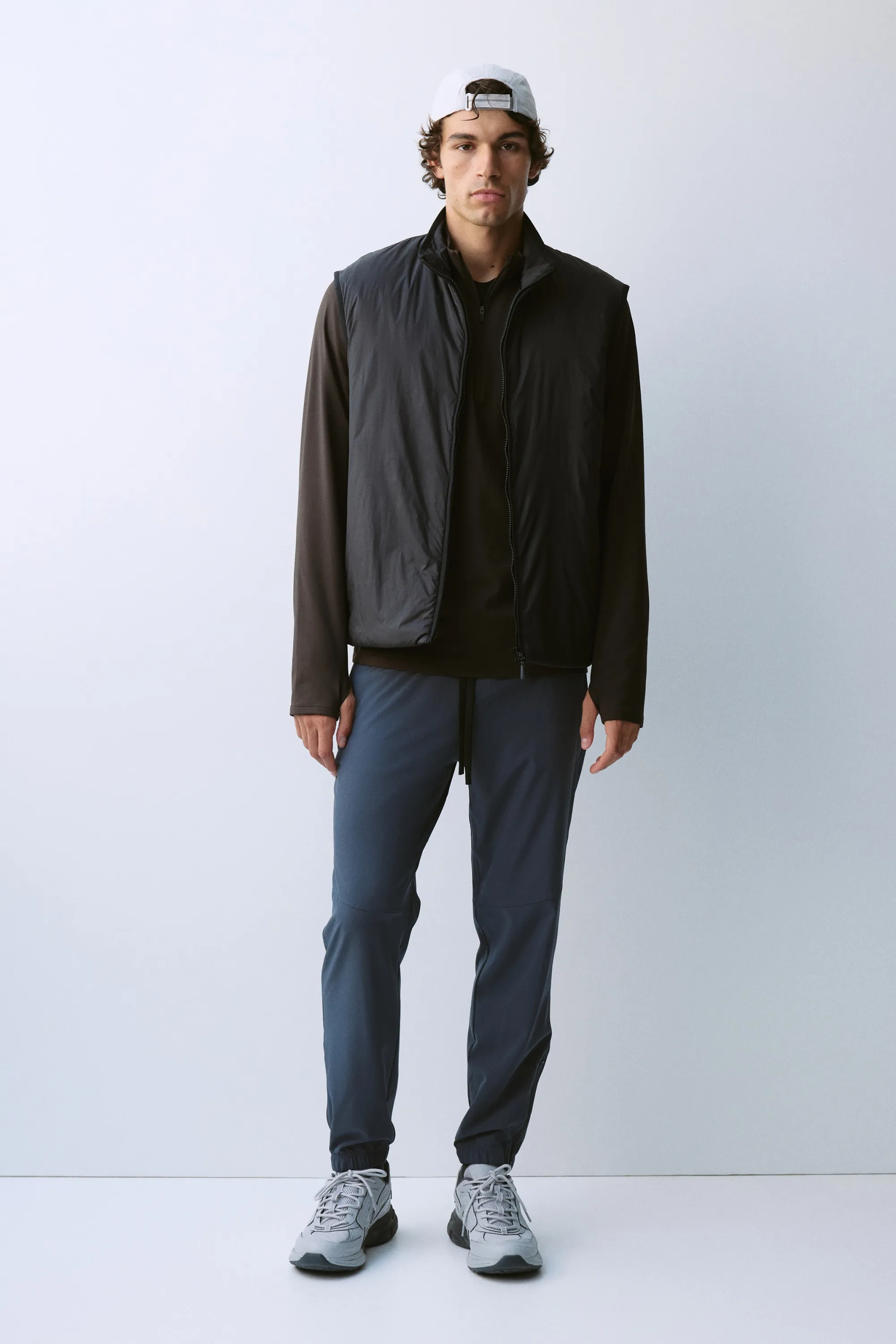 Pantalon jogger de sport Regular Fit DryMove™ - Bleu foncé ancien