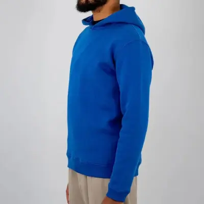 Sweat homme à capuche Henri bleu Europe — photo 3