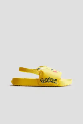 Claquettes de piscine - Jaune/Pokémon — photo 1