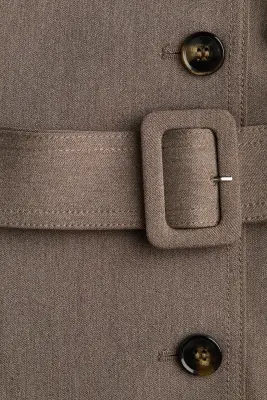 Trench-coat court - Taupe — photo 5
