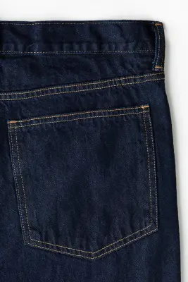 Relaxed Jeans - Bleu denim foncé — photo 3