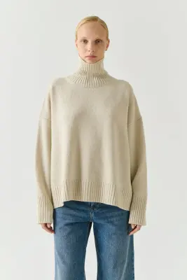 PULL WILLIAM ÉCRU CHINÉ — photo 1