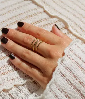 Caprice Paris – Créateur Bague Garance Or — photo 2