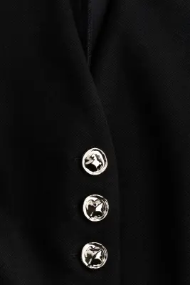 Gilet ajusté à manches longues - Noir — photo 5