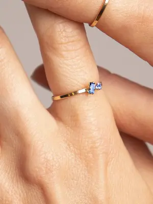 Bague Tristan Bleu — photo 2