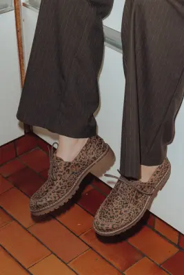 Mocassins bateau léopard — photo 2