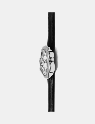 LAPHONT MIRAGE WATCH SILVER BLACK STRAP — photo 3