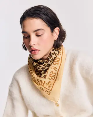 Foulard Johanna camel — photo 4