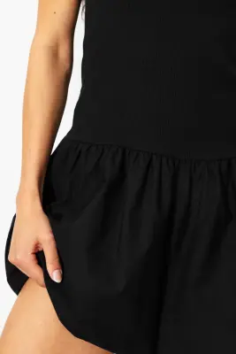 Robe boule courte et unie — photo 5