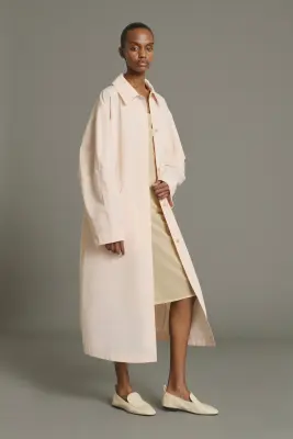 MANTEAU JOIE ROSE PÂLE — photo 1