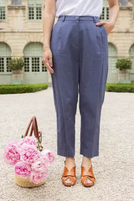 Chino Judy - bleu ardoise — photo 2