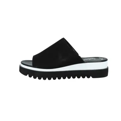 Sandales Gabor 44.613.06 Noires - Cuir Grande Pointure Femme — photo 2
