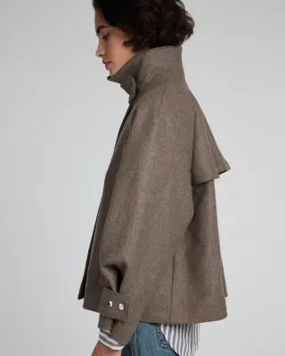 Manteau Beauny chataigne — photo 2