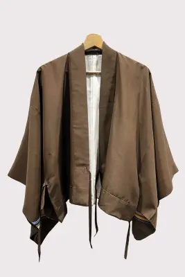 Veste kimono en soie Niji — photo 3