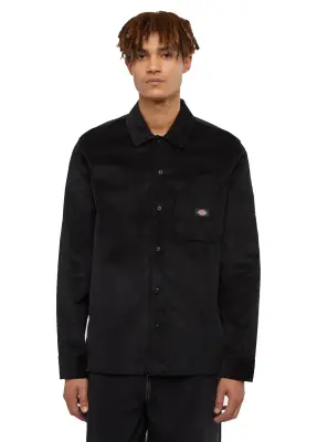 DICKIES CORDUROY CHEMISE Noir — photo 2