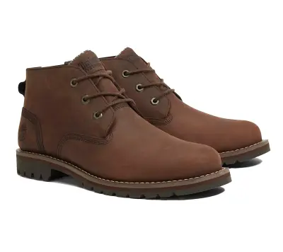 TIMBERLAND LARCHMONT MID LACET Marron Foncé — photo 5