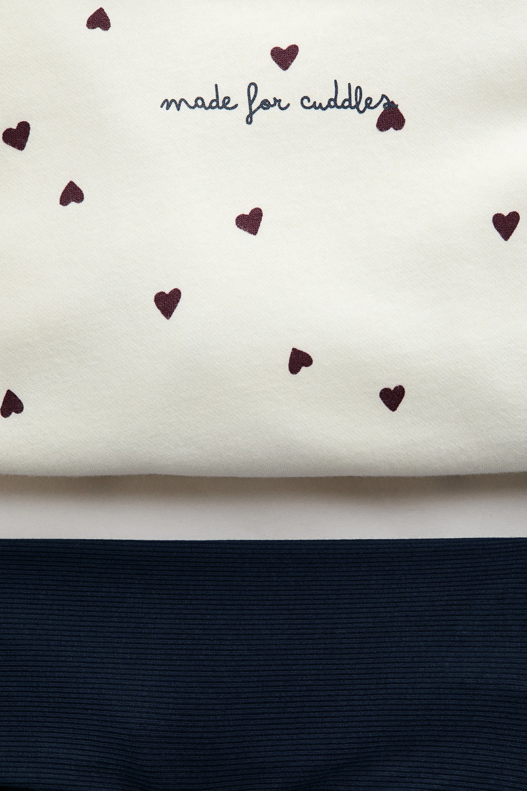 Ensemble 2 pièces sweat et legging - Bleu marine/Made For Cuddles