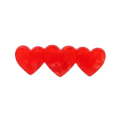 Barrette Coeur multi petit modele Coucou Suzette — photo 2