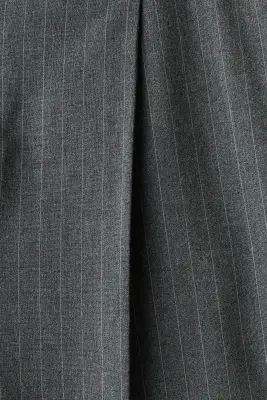 Pantalon chic Loose Fit - Gris/rayures tennis — photo 5