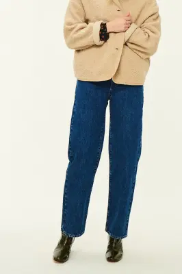 veste laine beige zlavina latte — photo 4