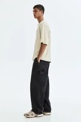 Jean baggy Carpenter - Noir denim — photo 5