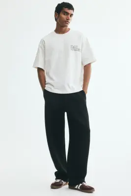 T-shirt imprimé Relaxed Fit en coton - Crème/Iron Maiden — photo 1