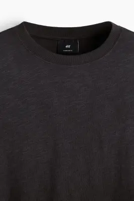 T-shirt Oversized Fit - Noir — photo 1