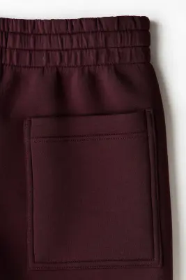 Pantalon jogger chic Relaxed Fit - Bordeaux — photo 5